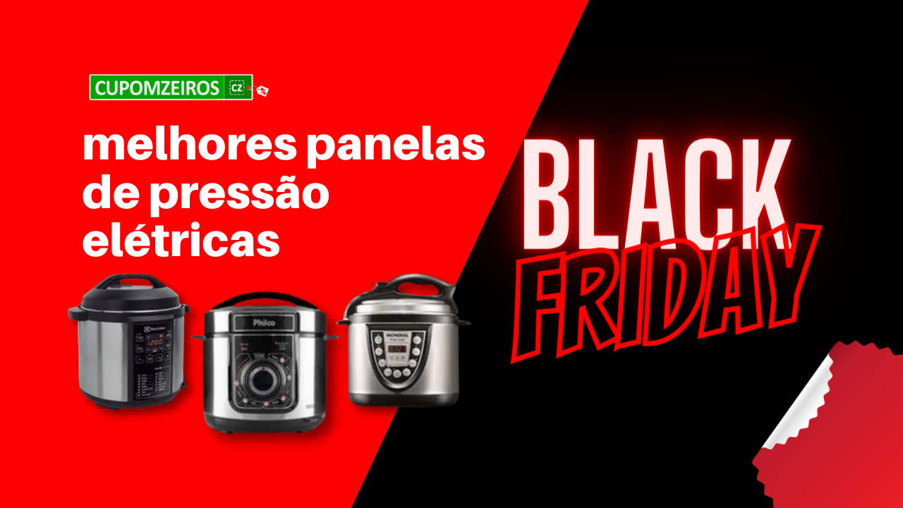 5 Melhores Panelas de Pressão Elétricas na Black Friday