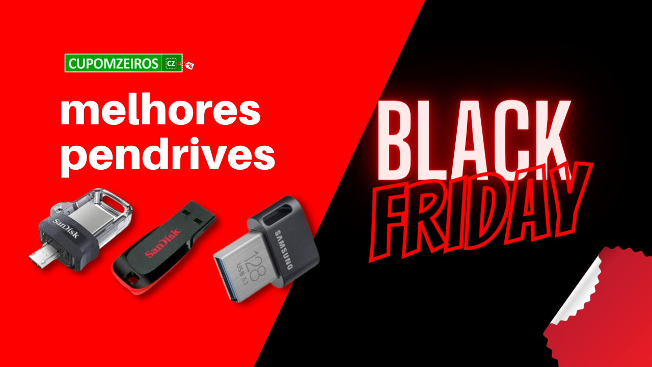 TOP 5 Melhores Pen Drives na Black Friday!