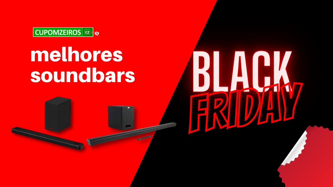 Melhores soundbars na Black Friday: Confira o TOP 5