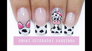 Imagem Com Unhas De Vaquinha Decoradas 