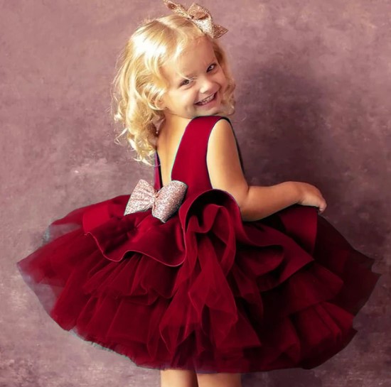 Imagem Vestido para natal vermelho elegante