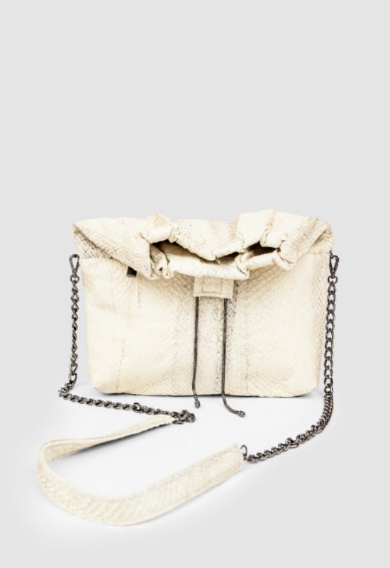 Imagem Bolsa Off-White De Couro Bambu Off-White