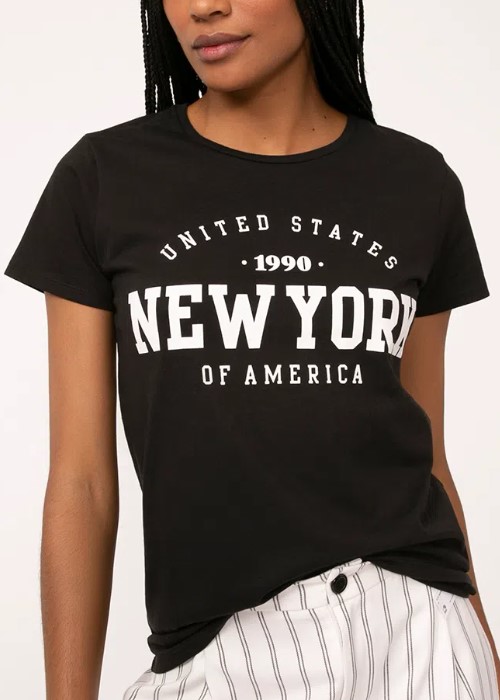 Imagem Camiseta feminina em promoção new york