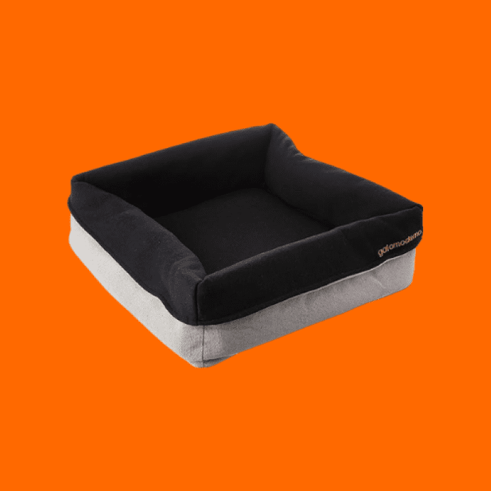 Cama para Gatos de Moletom, Modelo Maraú, Preto - Gatomoderno