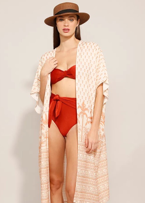 Imagem Kimono Feminino De Verão Viscose