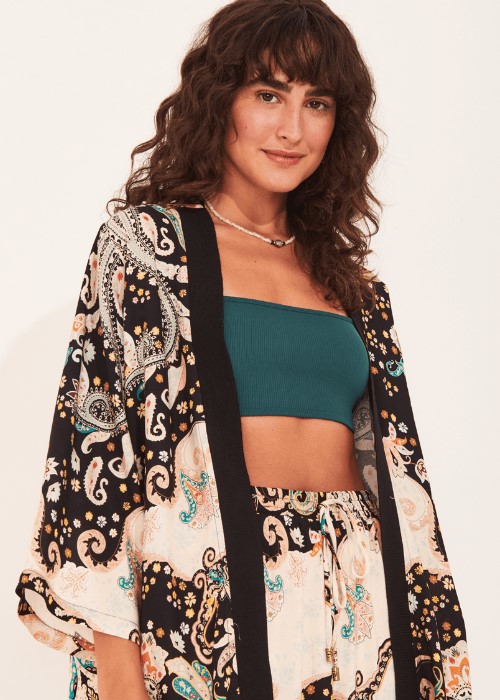 Imagem Kimono Feminino Floral Garage