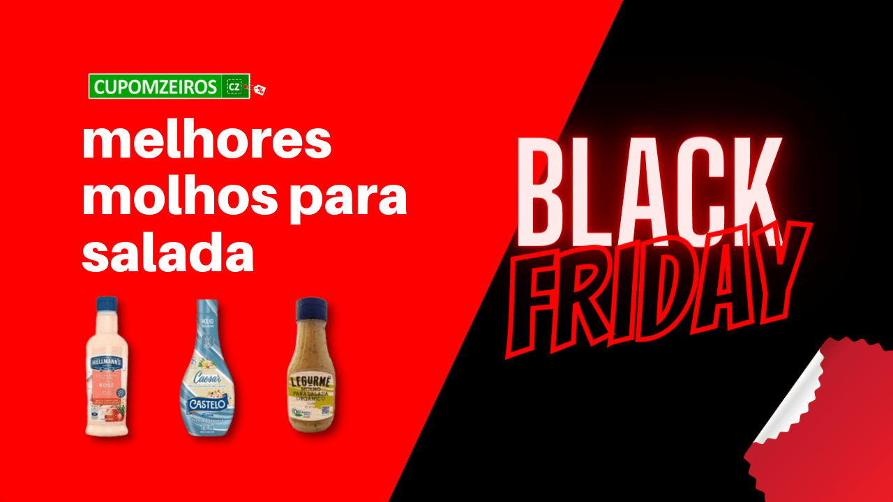 Molhos para Salada Black Friday: TOP 5 Melhores Opções