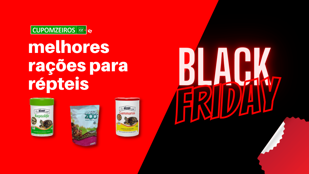 Ração para Répteis Black Friday: Confira o TOP 5!