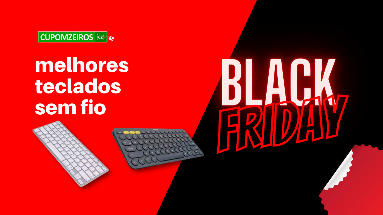 Teclado Sem Fio Black Friday: TOP 5 Ofertas!