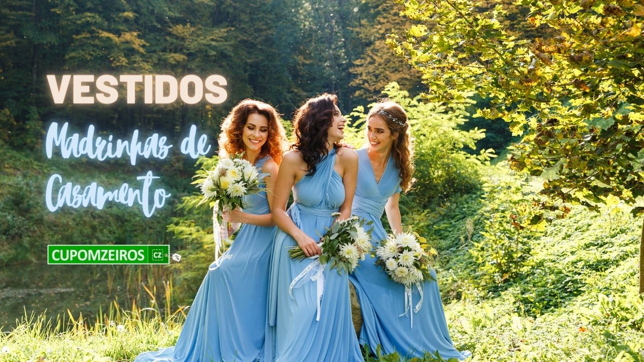 Vestidos Madrinha de Casamento: 19 Mais Lindos looks Hoje