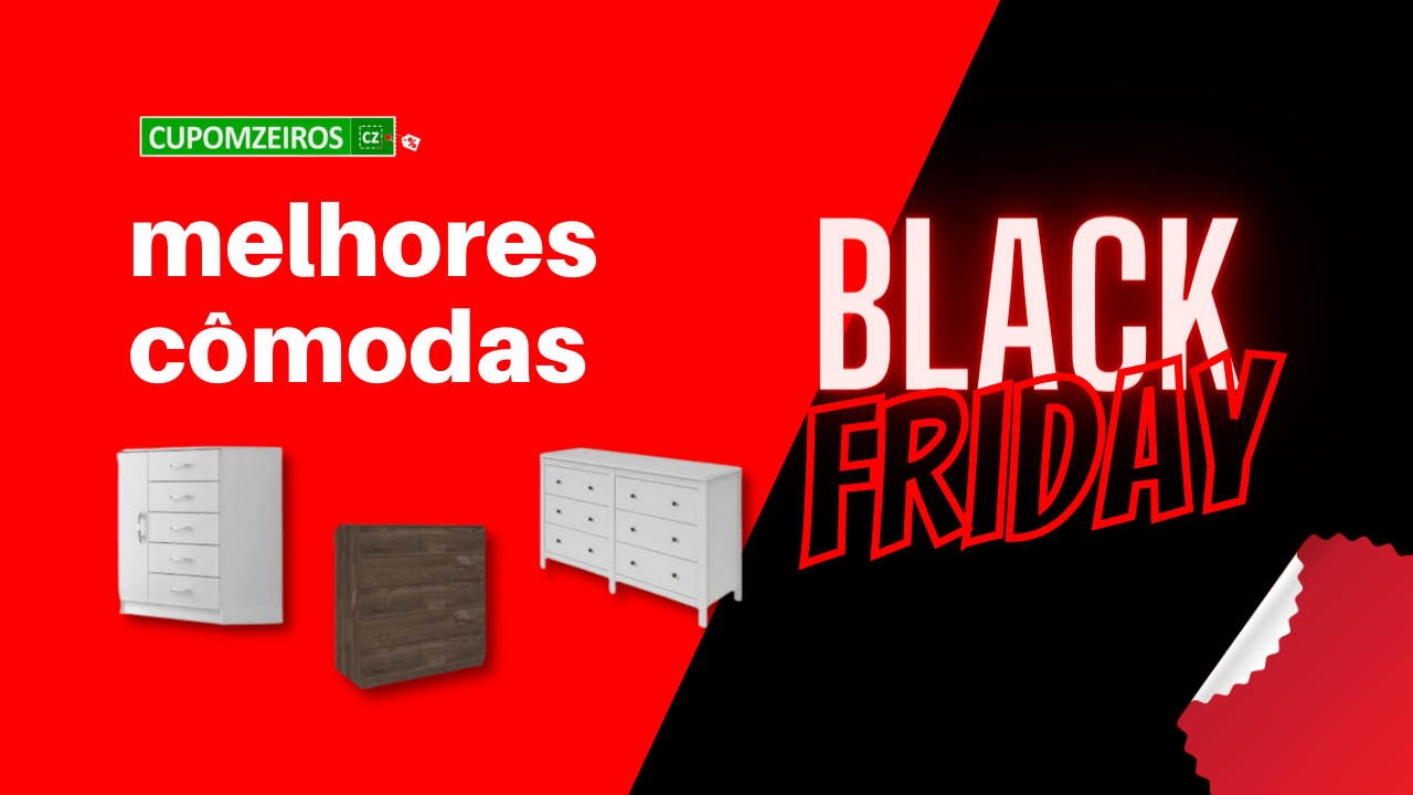 Cômoda na Black Friday: 5 Modelos Para Ficar de Olho