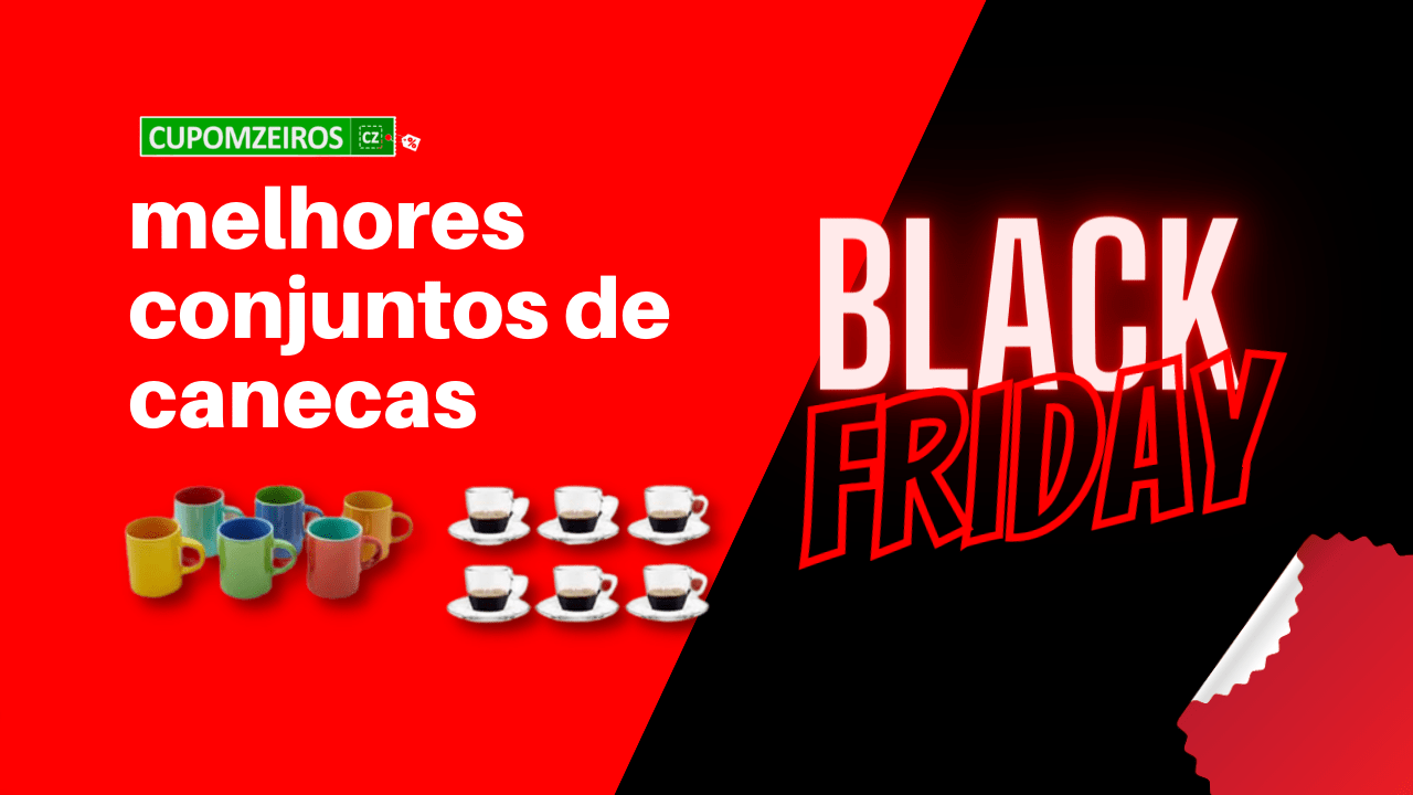 Conjuntos de Canecas na Black Friday: Veja o TOP 5!