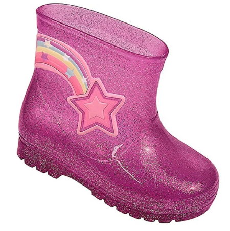 Imagem Galocha Feminina Infantil Estrela