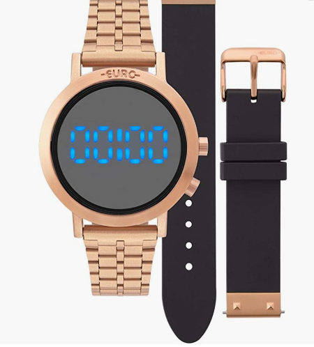 Relógios Femininos: Modelo Pulseira Em Aço Imagem Relógio Feminino Pulseira Em Aço