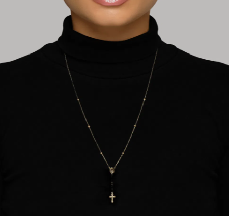 Imagem Colar feminino terço