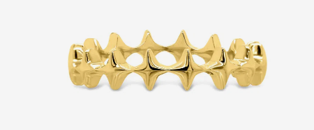 Imagem Anel feminino folheado Vivara Life estrela