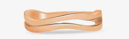 Imagem Anel feminino folheado em ouro rose