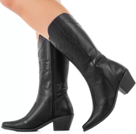 Botas Femininas: Modelo Country Texana Gigil Imagem Bota Feminina Country Texana Gigil