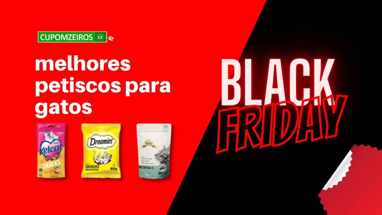 Petisco para Gatos na Black Friday: Confira o TOP 5!