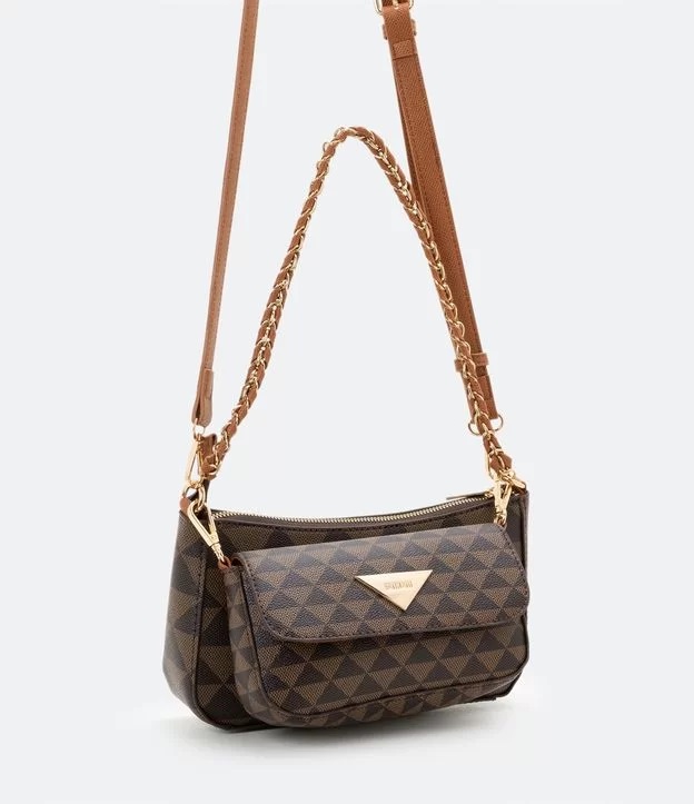 Bolsas Satinato: Modelo Shoulder Baguete Imagem Bolsa Satinato Shoulder Baguete