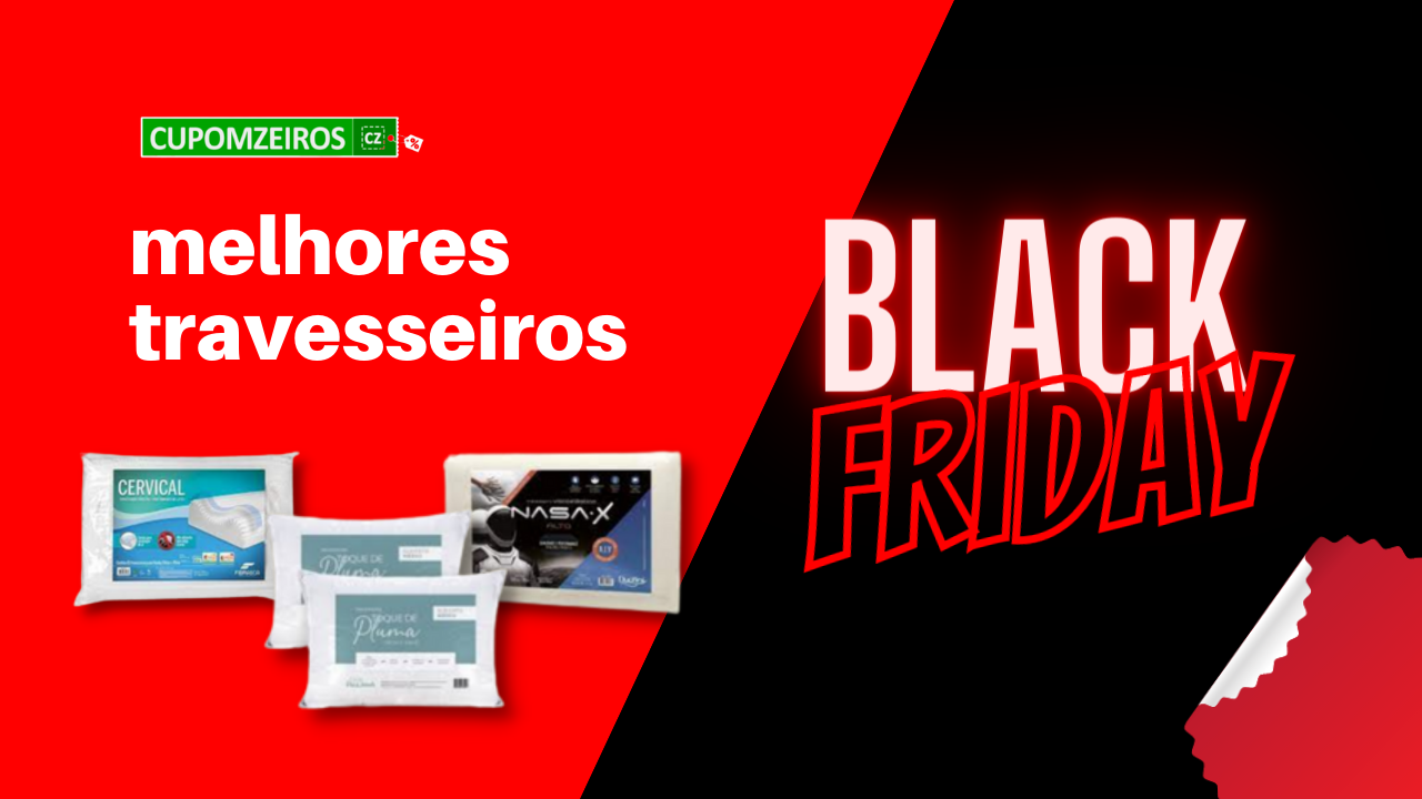 Travesseiro Black Friday: TOP 5 Ofertas do Mercado!