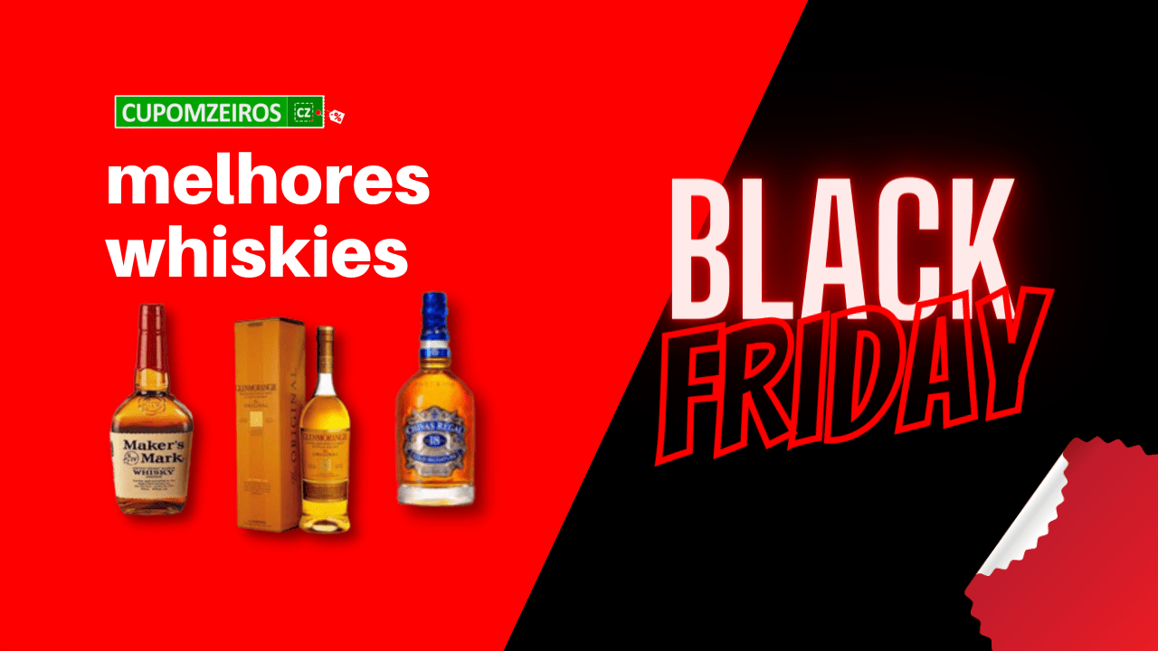 Whisky Black Friday: TOP 5 Mais Buscados do Mercado