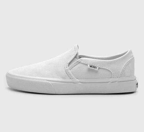 Imagem Tênis Vans Feminino Branco Asher Slip On