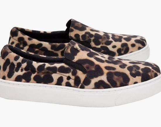 Imagem Tênis Slip On Feminino Santa Lolla Aveludado Animal