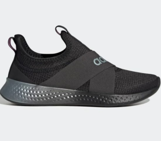 Imagem Tênis Slip On Feminino Adidas Puremotion Preto