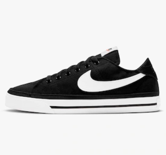 Imagem Tênis Preto Feminino Nike Court Legacy Canvas