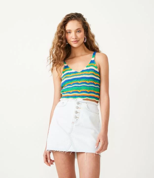 Imagem Blusa regata listrada