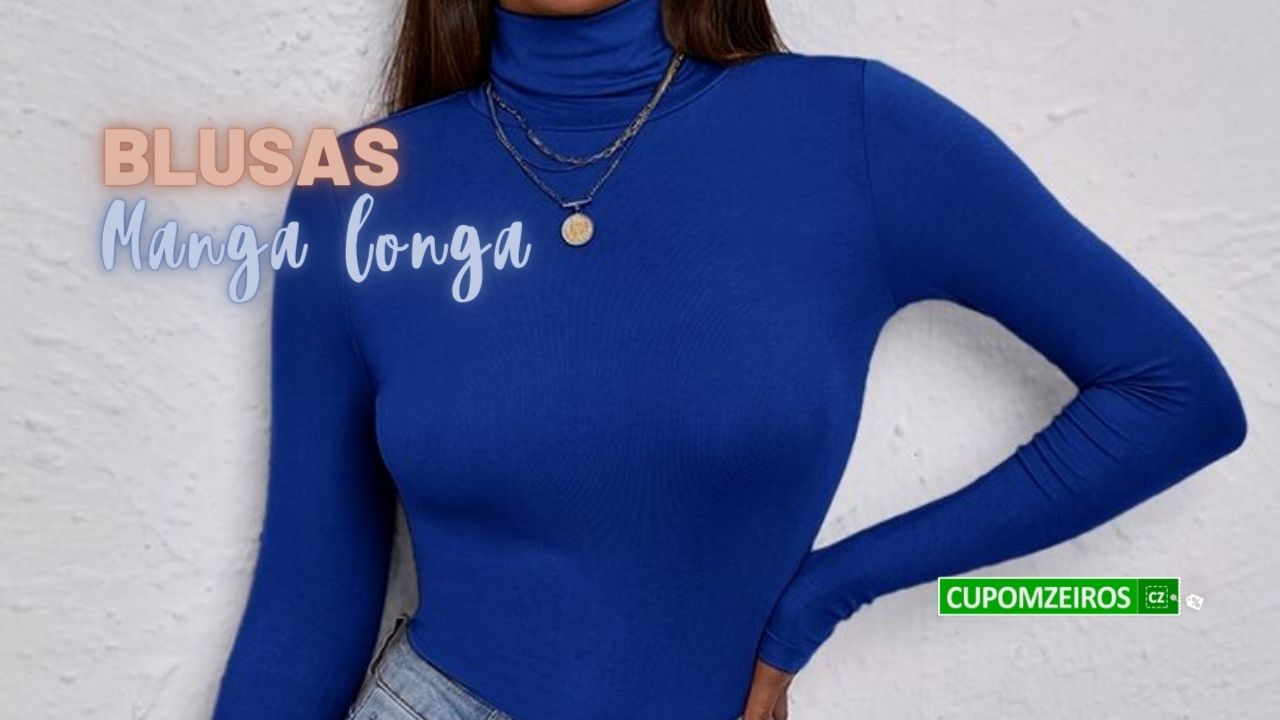 Blusas Manga Longa: 17 Looks Mais Lindos e Elegantes!