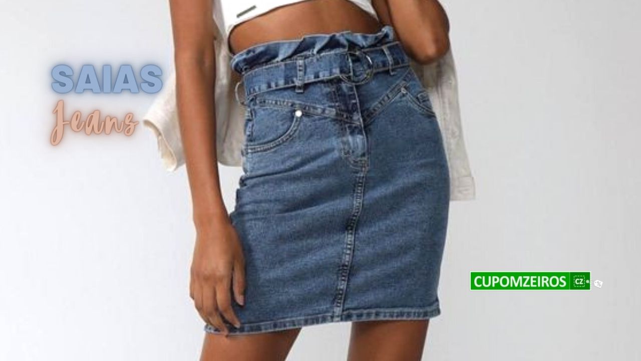 Saias Jeans: 15 Lindos Looks que Você Precisa Ter em Casa!