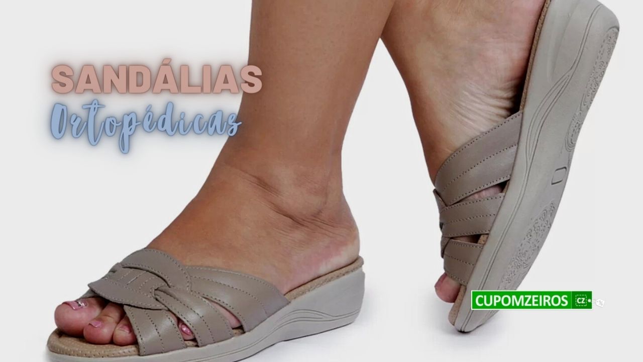 Sandálias Ortopédicas: 15 Opções Bonitas e Super Confortáveis!