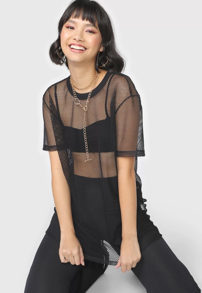 Imagem Blusa Tule Forever 21