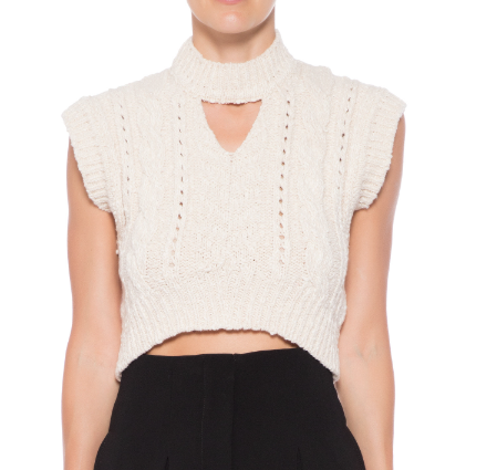 Imagem Blusa gola alta tranças