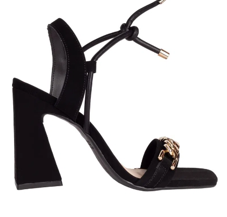 Imagem Sandália Bebecê tiras correntes