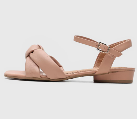 Imagem Sandália Ramarim salto baixo nude