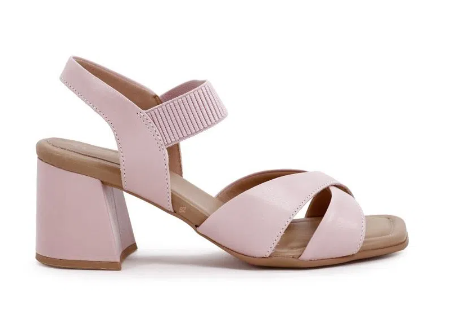 Imagem Sandálias ortopédicas salto rosa