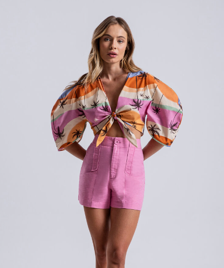 Imagem Blusa manga bufante Atlanta