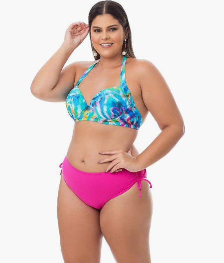 Imagem Biquíni (Calcinha) Plus Size Neon