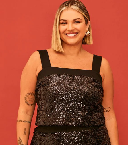 Imagem Blusa preta paetê