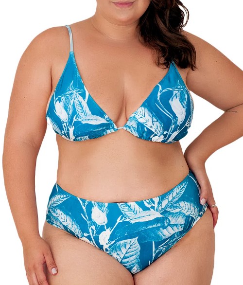 Imagem Biquíni Fio Duplo Plus Size Agridoce Azul