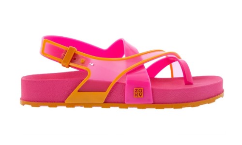 Imagem Sandália Neon Flatform Pink Nostalgia