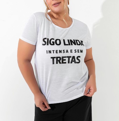 Imagem Blusa Tumblr Feminina Com Estampa