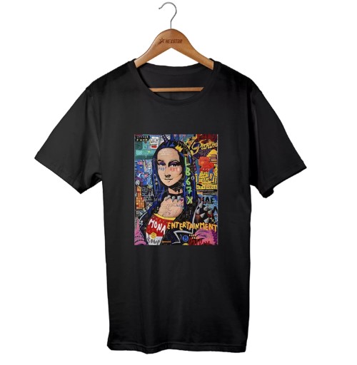 Imagem Roupas Tumblr: Camiseta Blusão Monalisa