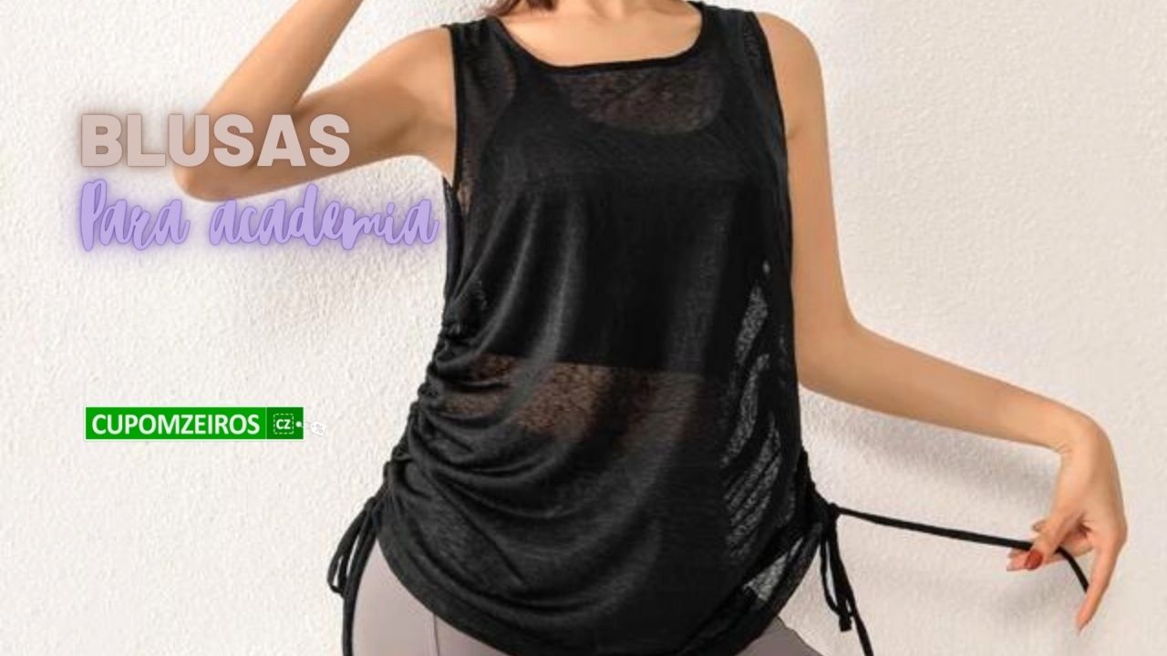 Blusas para Academia: Os 15 Melhores Looks da Atualidade!