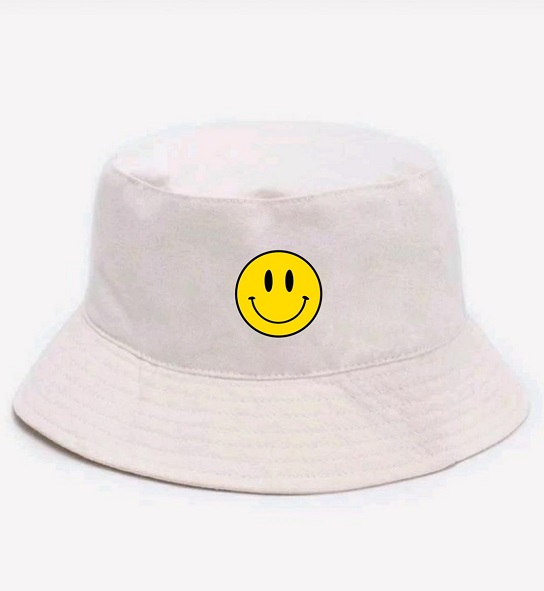 Imagem Chapéu Feminino Bucket Estampado Smile