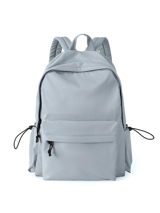 Imagem Mochila Feminina De Zíper Minimalista Azul