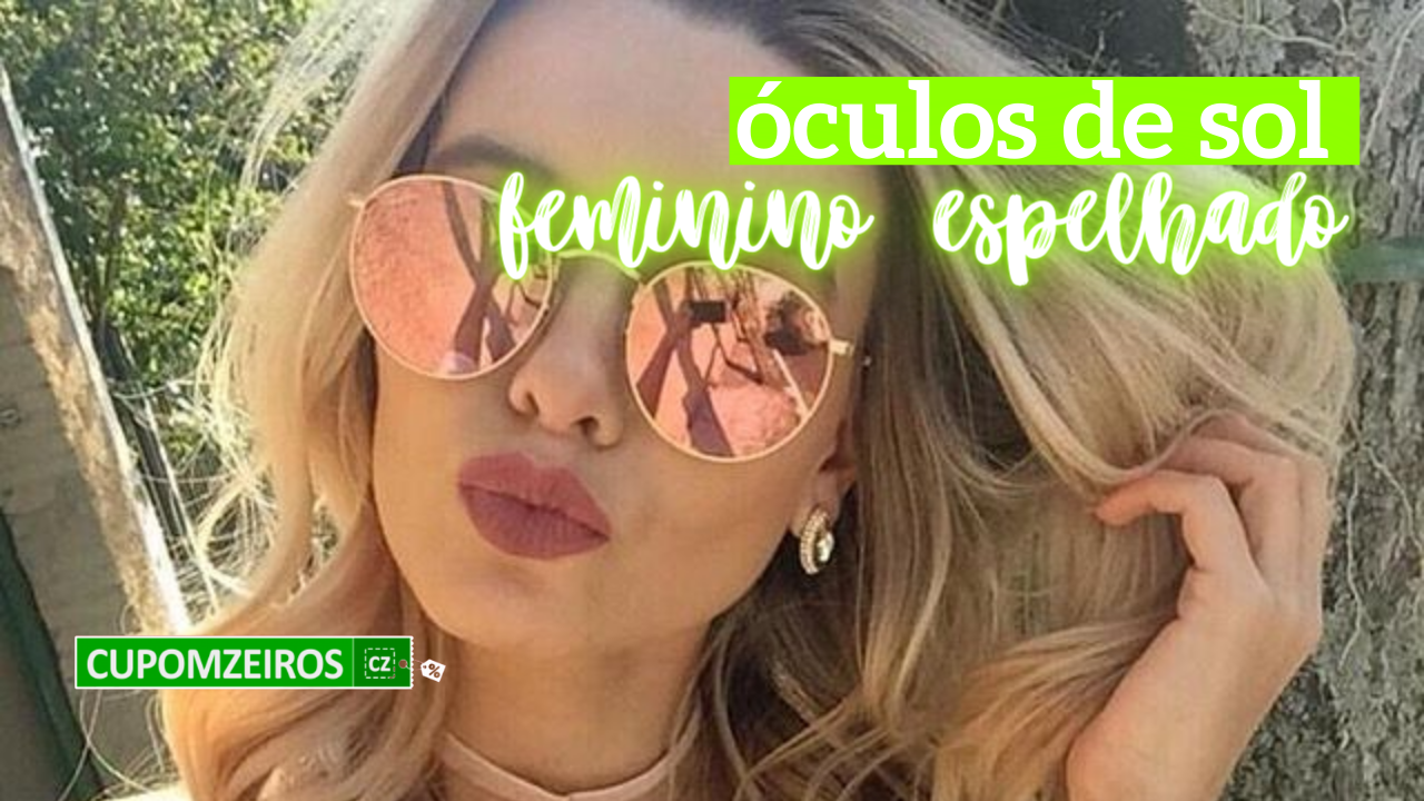 TOP 15 Opções de Óculos de Sol Feminino Espelhado!